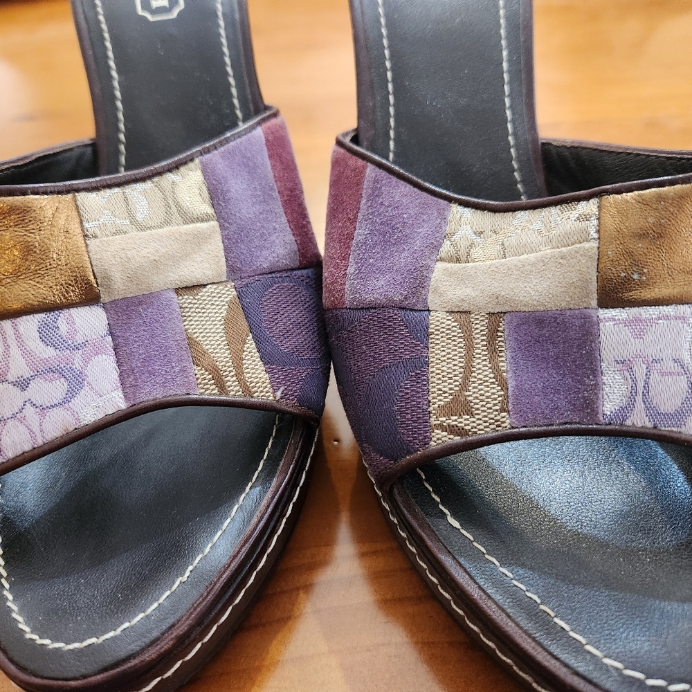 Coach Patchwork Clogs - image 1